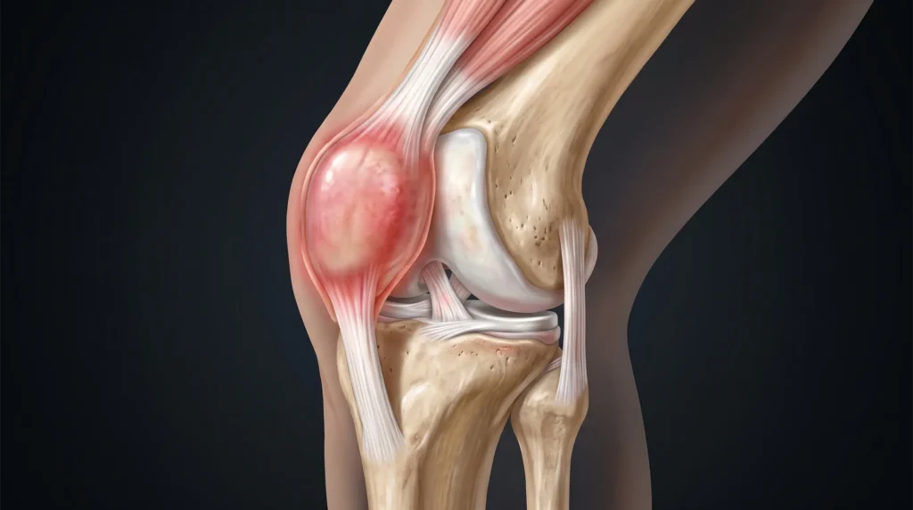 Bursitis rotular