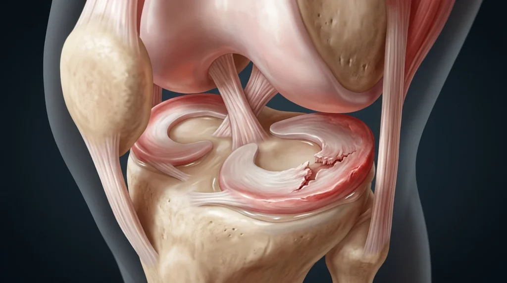 Rotura de menisco lesión de rodilla