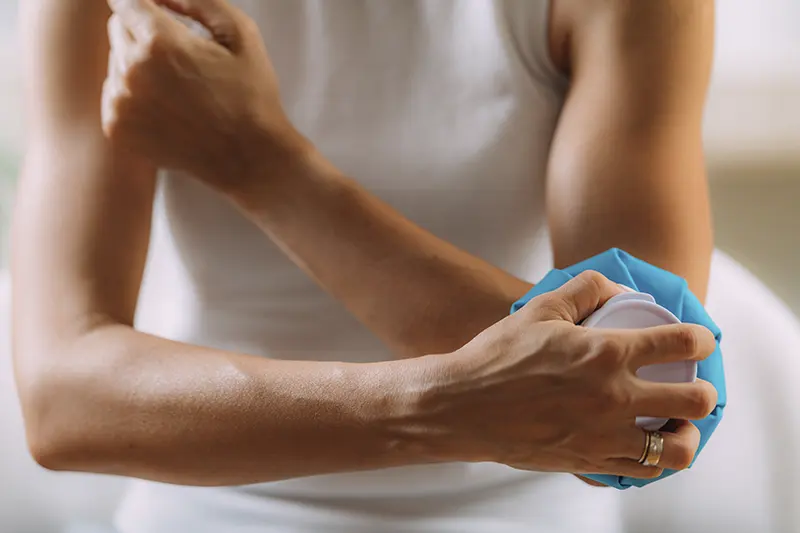 Tratamiento de la bursitis de codo